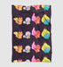 fire flareon pikachu and friends Ultra soft fleece blanket