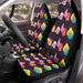 fire flareon pikachu and friends Car Seat Covers