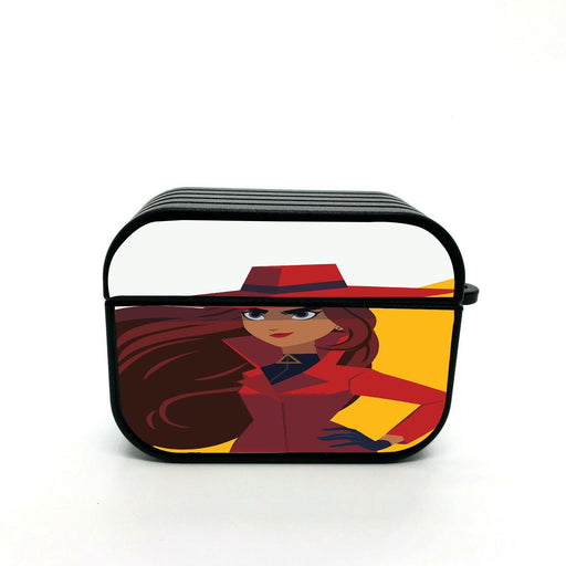 flat carmen sandiago netflix animation series airpod case