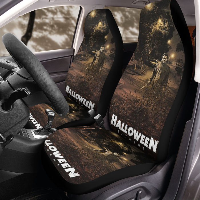 MICHAEL MYERS HALLOWEEN RETURNS Car Seat Covers