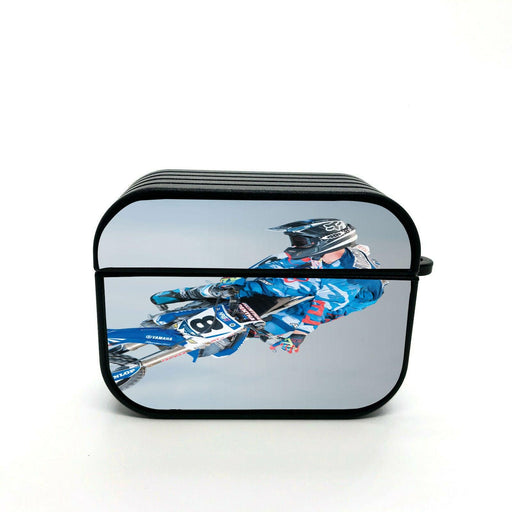 fly higher for motocross blue airpod case