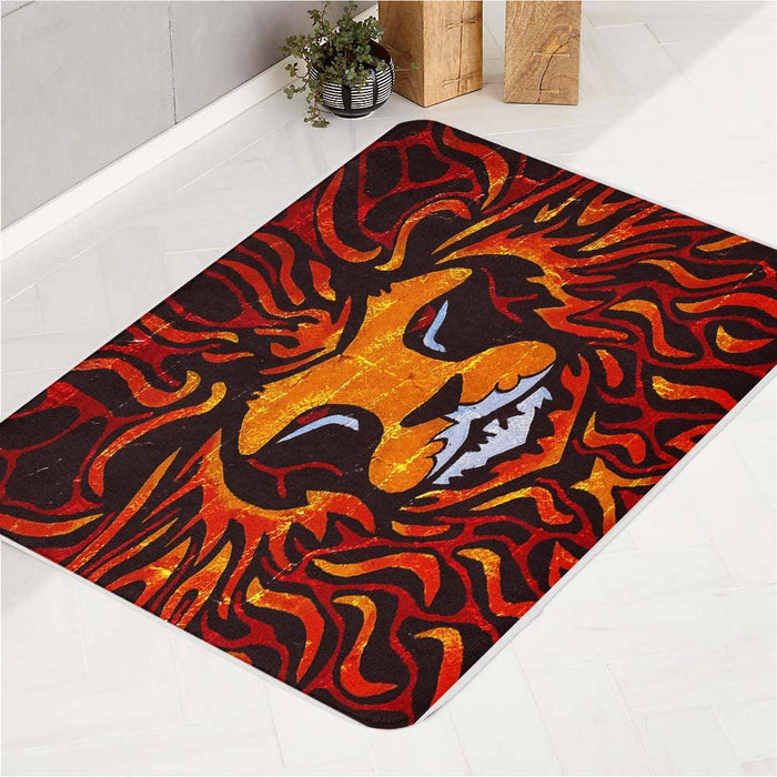 fired the lion king on wal bath rugs