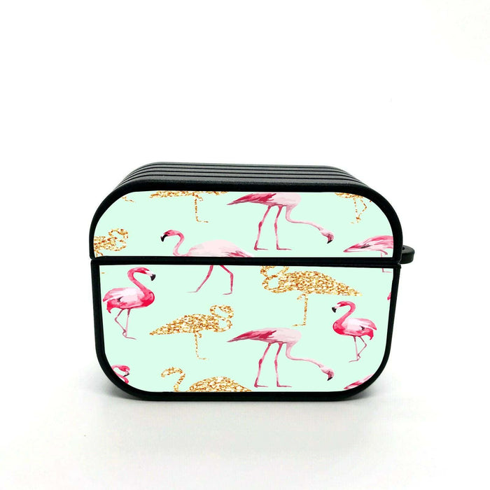 flamingo pink aesthetic vaporwave airpods case