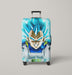 freezing vegeta dragon ball super Luggage Covers | Suitcase