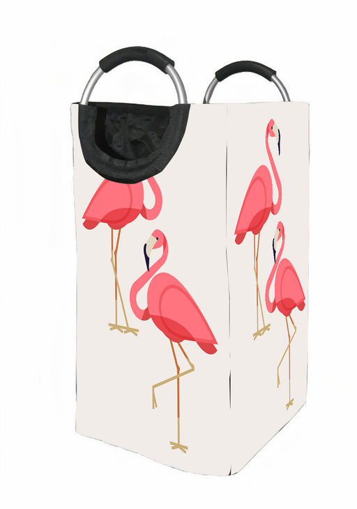 flamingo vector cute Laundry Hamper | Laundry Basket