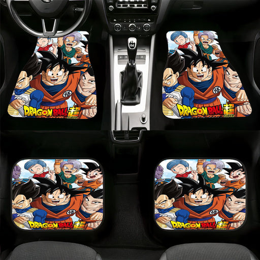 friendship dragon ball super Car floor mats Universal fit