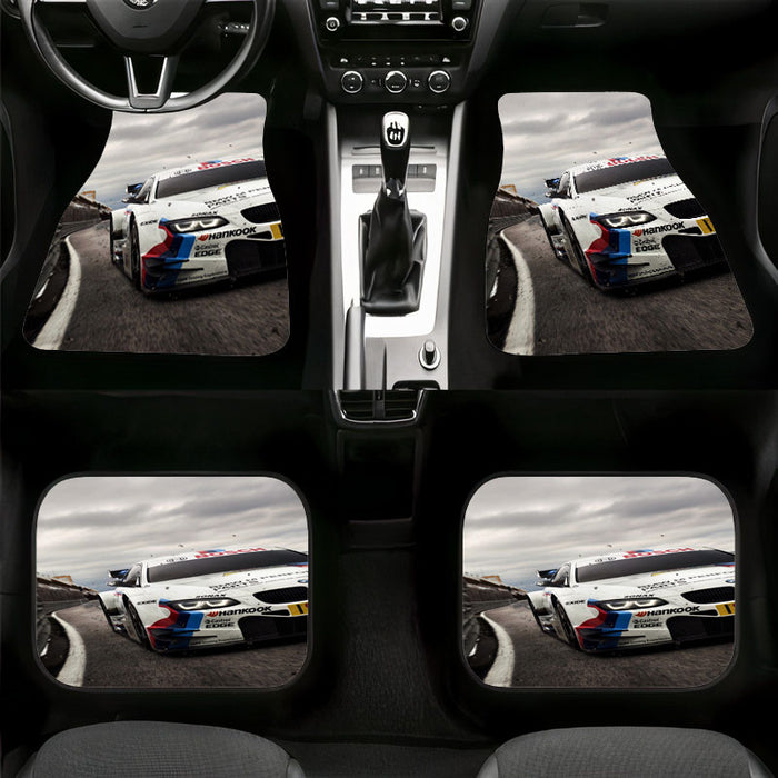 follow the car racing in arena Car floor mats Universal fit