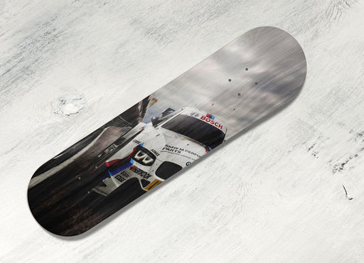 follow the car racing in arena Skateboard decks