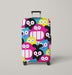 flat illustration the amazing world of gumball Luggage Cover | suitcase