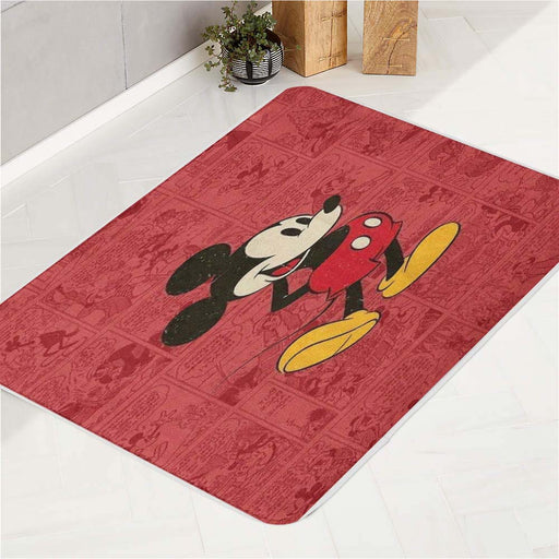 Mickey Cartoon bath rugs