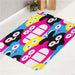 flat illustration the amazing world of gumball bath rugs