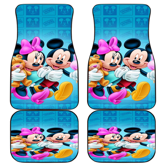 Mickey Minnie Mouse Car floor mats Universal fit