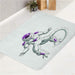 frieza dragonball purple bath rugs