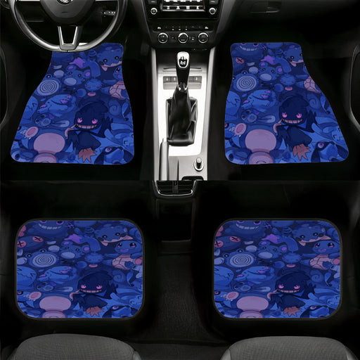 floating species of pokemon Car floor mats Universal fit