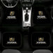 font vegas golden knights team Car floor mats Universal fit