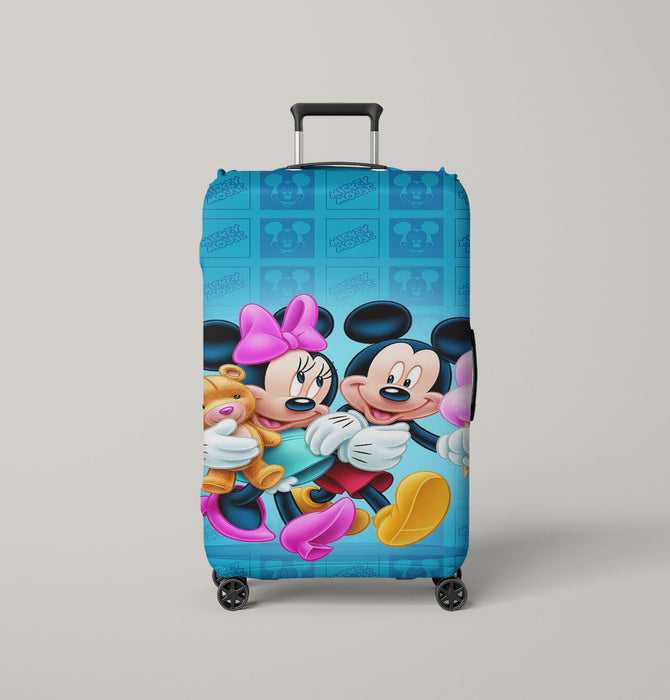 mickey minnie mouse Luggage Cover | suitcase