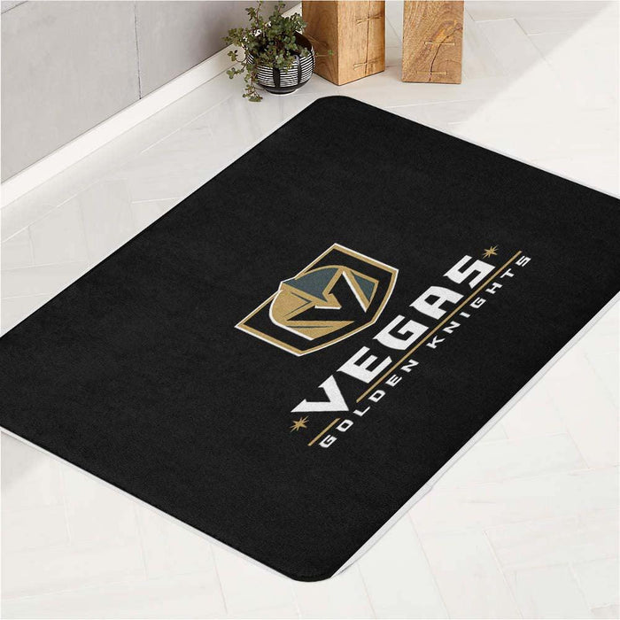 font vegas golden knights team bath rugs