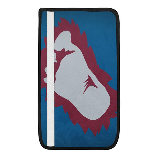 foot colorado avalanche iconic Car seat belt cover