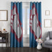 foot colorado avalanche iconic window Curtain