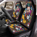 mickey mouse stained glass Car Seat Covers