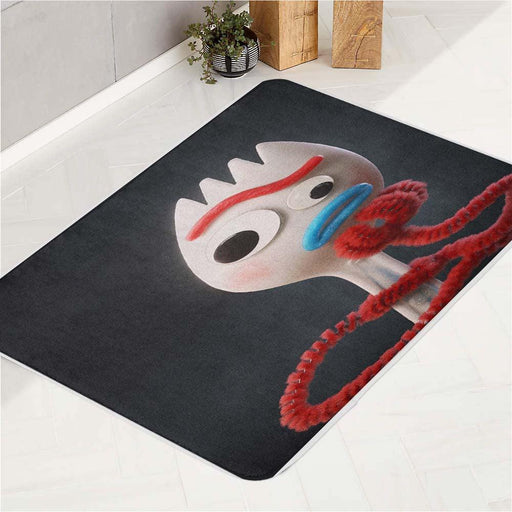 forky on toy story four bath rugs