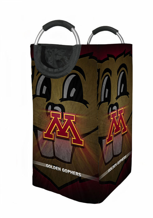 minnesota golden gophers 01 Laundry Hamper | Laundry Basket