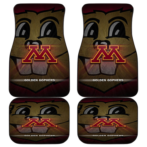 Minnesota Golden Gophers 01 Car floor mats Universal fit