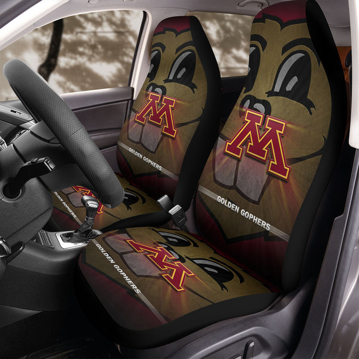 Minnesota Golden Gophers 01 Car Seat Covers