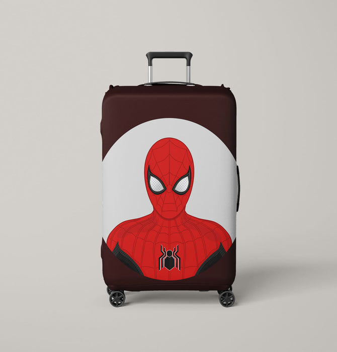 front of spiderman far from home Luggage Covers | Suitcase