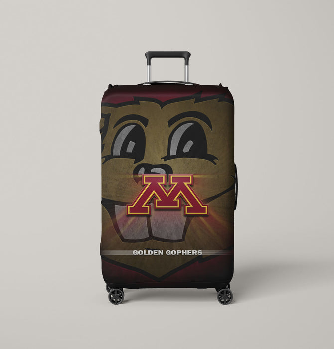 minnesota golden gophers 01 Luggage Cover | suitcase