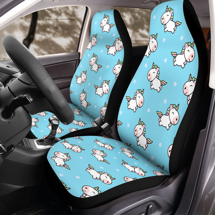 flying unicorn cute pattern Car Seat Covers