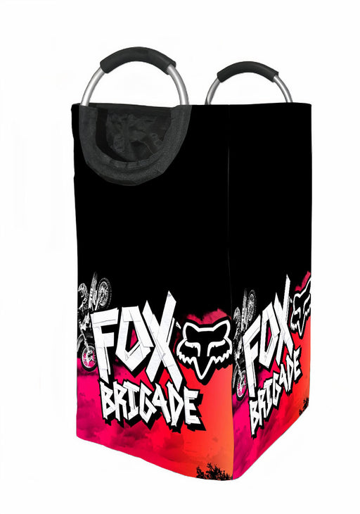 fox brigade racing motocross Laundry Hamper | Laundry Basket