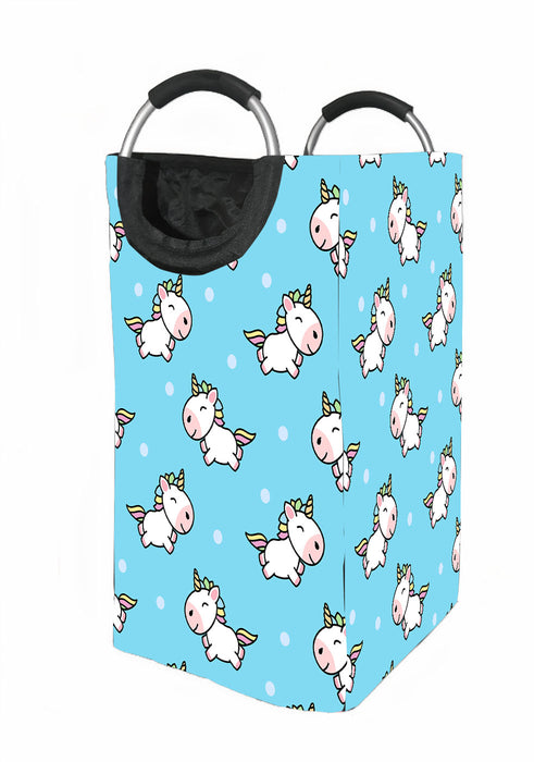 flying unicorn cute pattern Laundry Hamper | Laundry Basket