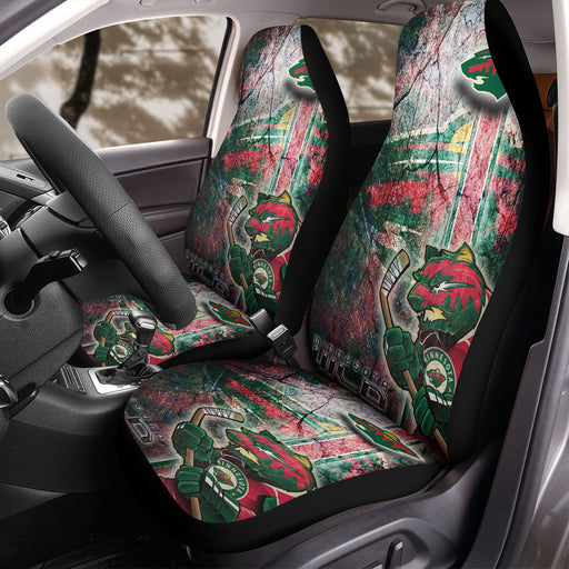 MINNESOTA WILD NHL LOGO 1 Car Seat Covers