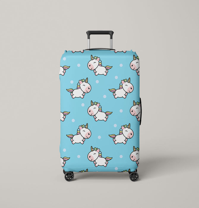 flying unicorn cute pattern Luggage Cover | suitcase