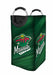 minnesota wild nhl logo 2 Laundry Hamper | Laundry Basket