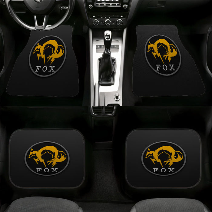 fox evil icon brand Car floor mats Universal fit