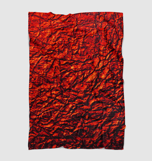 foil realistic red material Ultra soft fleece blanket