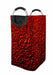 foil realistic red material Laundry Hamper | Laundry Basket