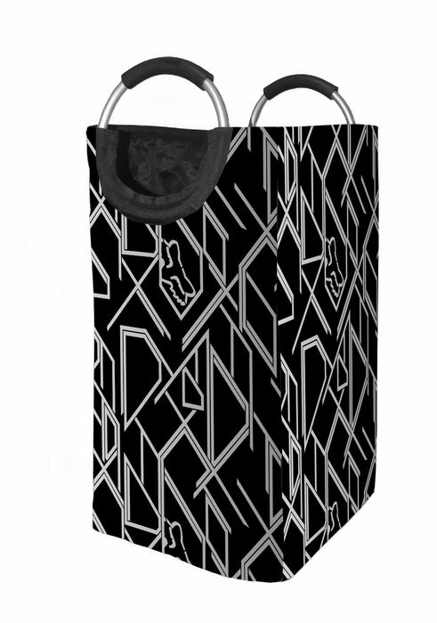 fox monochrome racing brand Laundry Hamper | Laundry Basket