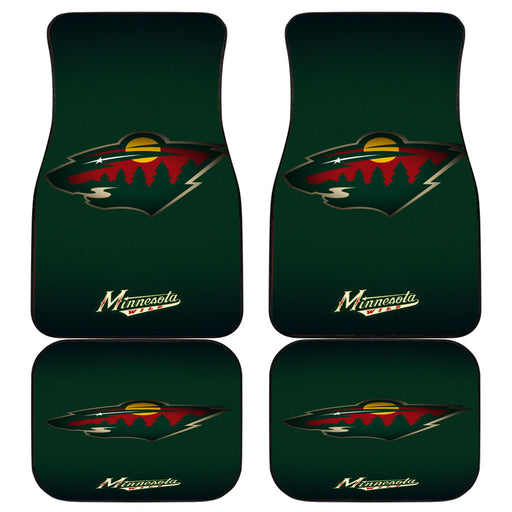 MINNESOTA WILD NHL LOGO 3 Car floor mats Universal fit