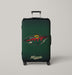 minnesota wild nhl logo 3 Luggage Cover | suitcase