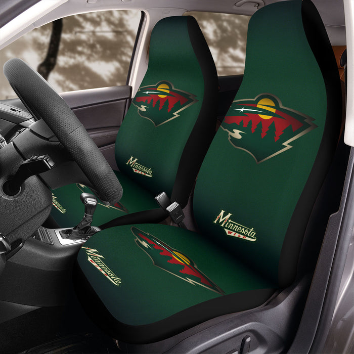 MINNESOTA WILD NHL LOGO 3 Car Seat Covers