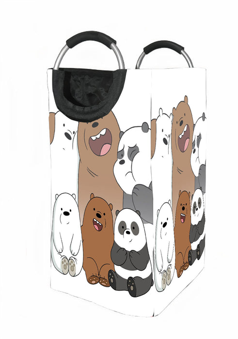 friendship of we bare bears Laundry Hamper | Laundry Basket