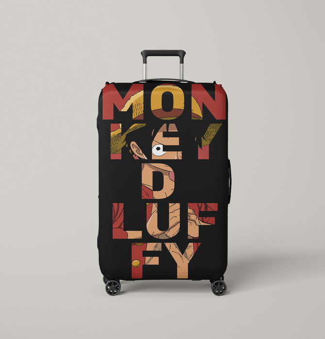 monkey d luffy Luggage Cover | suitcase