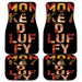 monkey d luffy Car floor mats Universal fit