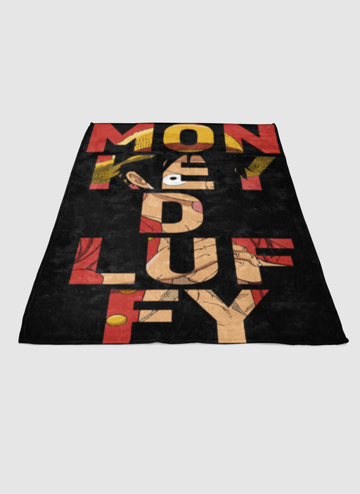 monkey d luffy soft fleece blanket