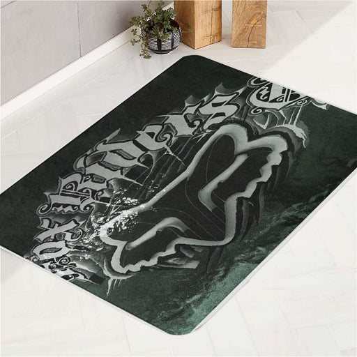 fox riders graffity bath rugs