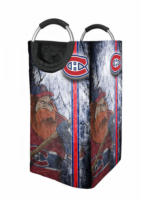 montreal canadiens logo hockey 2 Laundry Hamper | Laundry Basket