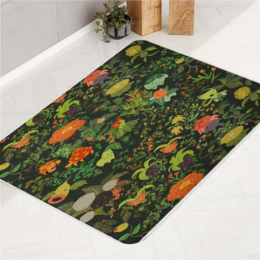 forest where pokemon species life bath rugs